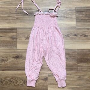 SweetHoney Light Pink Jumpsuit for Kids